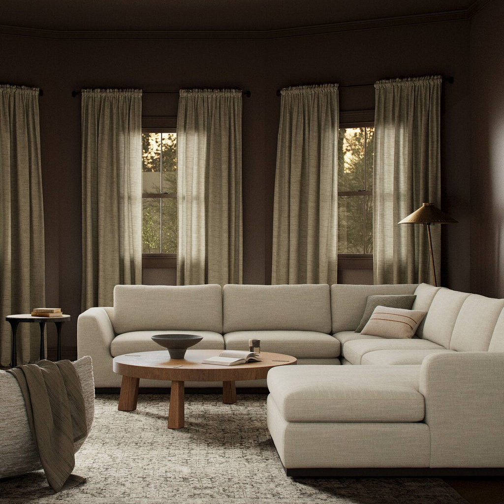 Colt 4 - Piece Sectional Sofa – Modular L - Shaped with Chaise - Sage InteriorsFour Hands4 - Piece Sectional Sofa