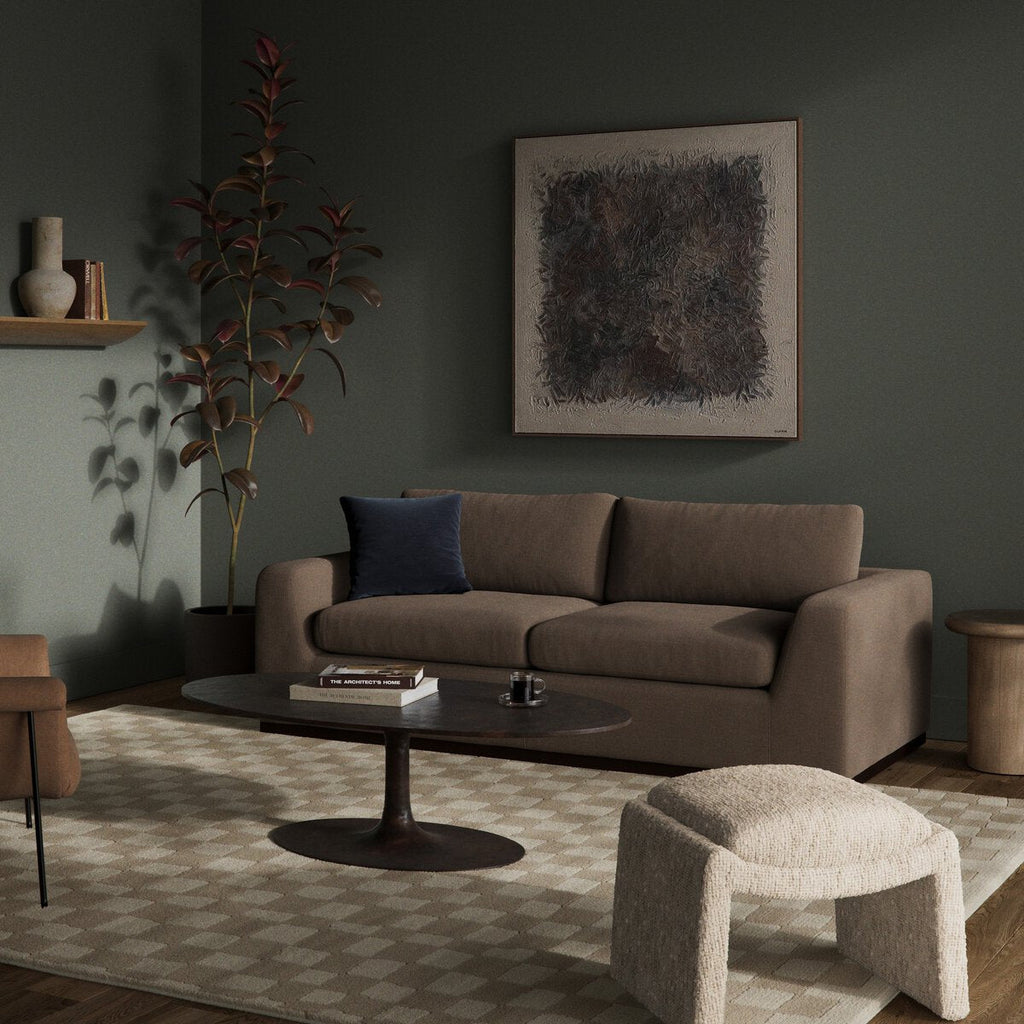 Colt Sleeper Sofa – Queen Pullout Bed in Aldred Silver Performance Fabric - Sage InteriorsFour HandsSofa