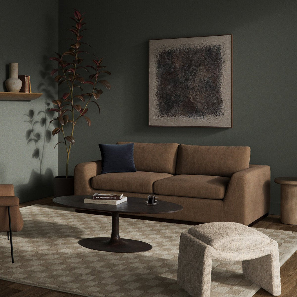 Colt Sleeper Sofa – Queen Pullout Bed in Aldred Silver Performance Fabric - Sage InteriorsFour HandsSofa