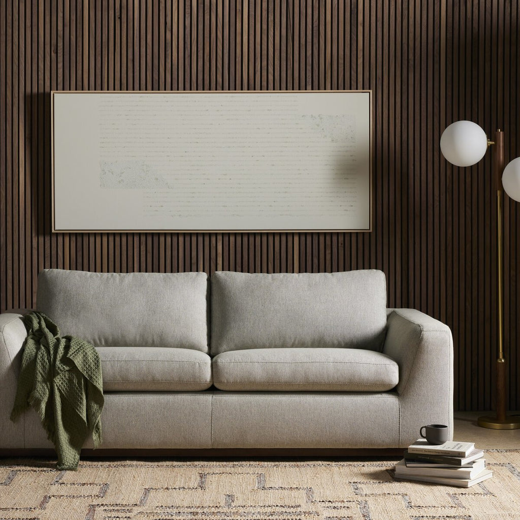 Colt Sleeper Sofa – Queen Pullout Bed in Aldred Silver Performance Fabric - Sage InteriorsFour HandsSofa
