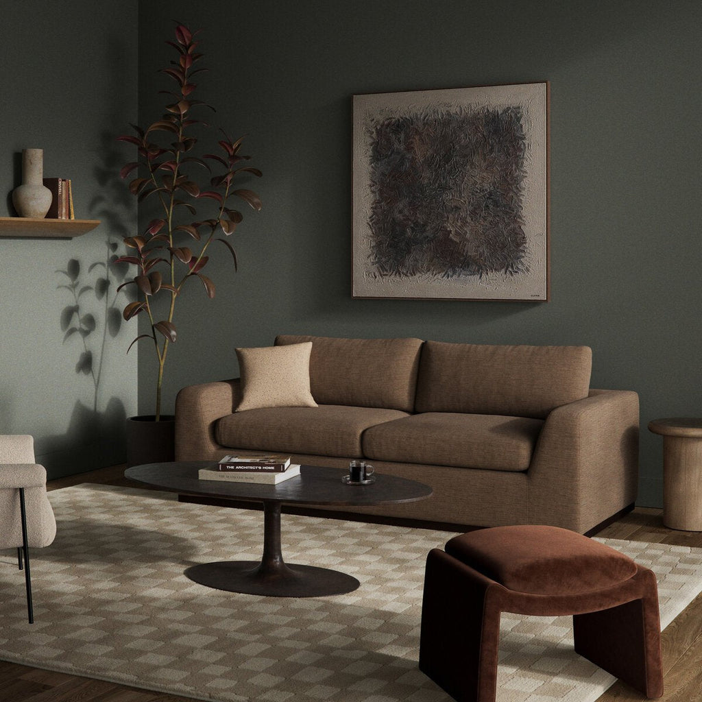 Colt Sleeper Sofa – Queen Pullout Bed in Aldred Silver Performance Fabric - Sage InteriorsFour HandsSofa
