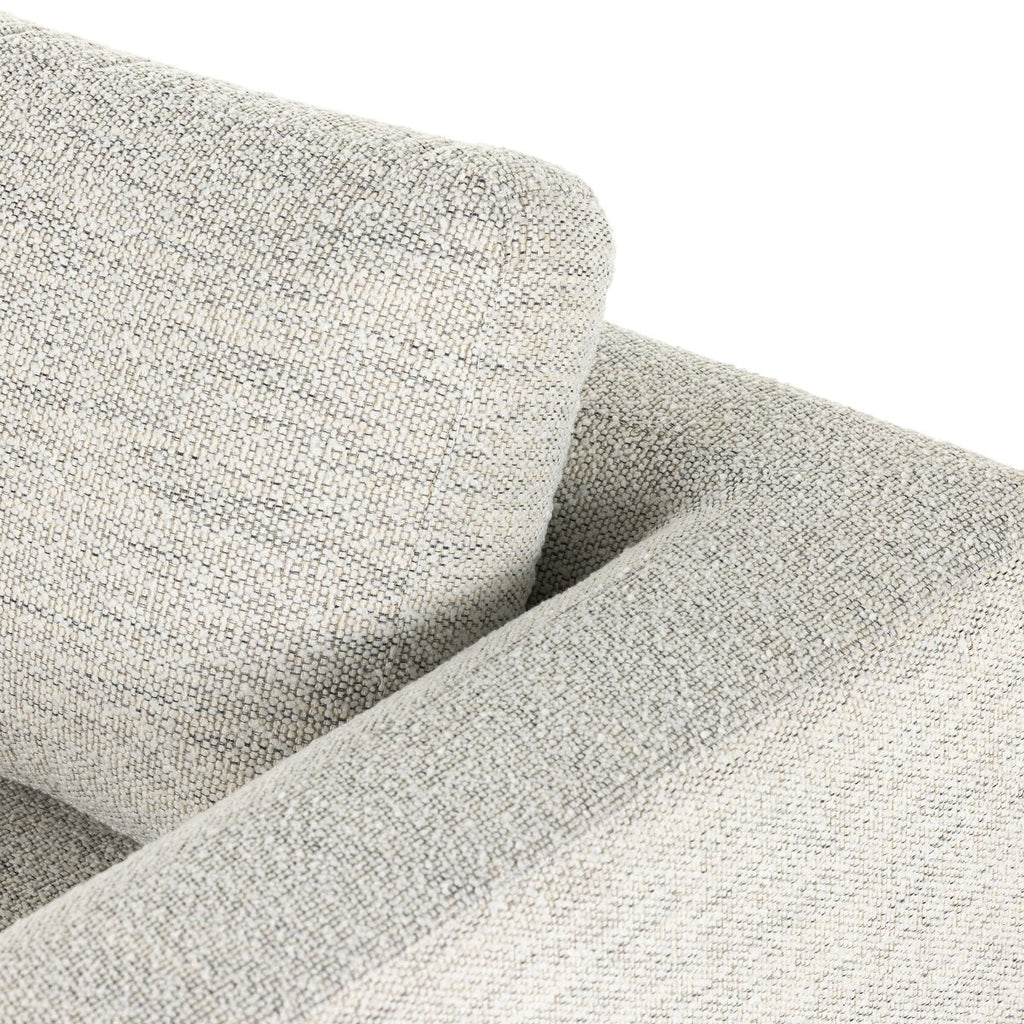 Colt Sleeper Sofa – Queen Pullout Bed in Aldred Silver Performance Fabric - Sage InteriorsFour HandsSofa