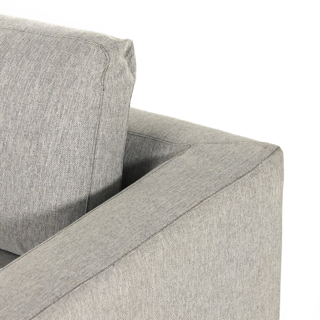 Colt Sleeper Sofa – Queen Pullout Bed in Aldred Silver Performance Fabric - Sage InteriorsFour HandsSofa