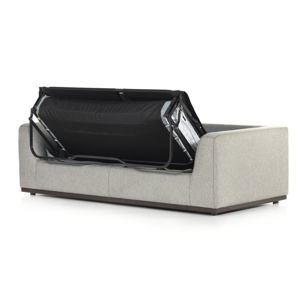 Colt Sleeper Sofa – Queen Pullout Bed in Aldred Silver Performance Fabric - Sage InteriorsFour HandsSofa