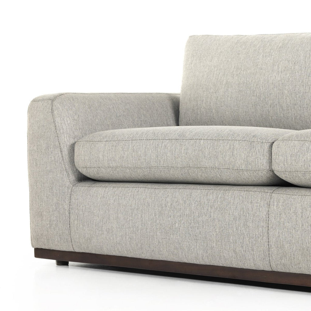 Colt Sleeper Sofa – Queen Pullout Bed in Aldred Silver Performance Fabric - Sage InteriorsFour HandsSofa