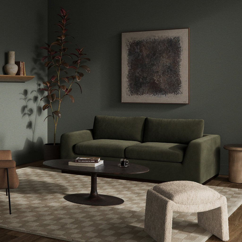 Colt Sleeper Sofa – Queen Pullout Bed in Aldred Silver Performance Fabric - Sage InteriorsFour HandsSofa
