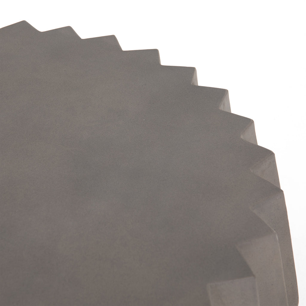 Concrete Cog Outdoor Coffee Table - Dark Grey - Sage InteriorsFHCoffee Table