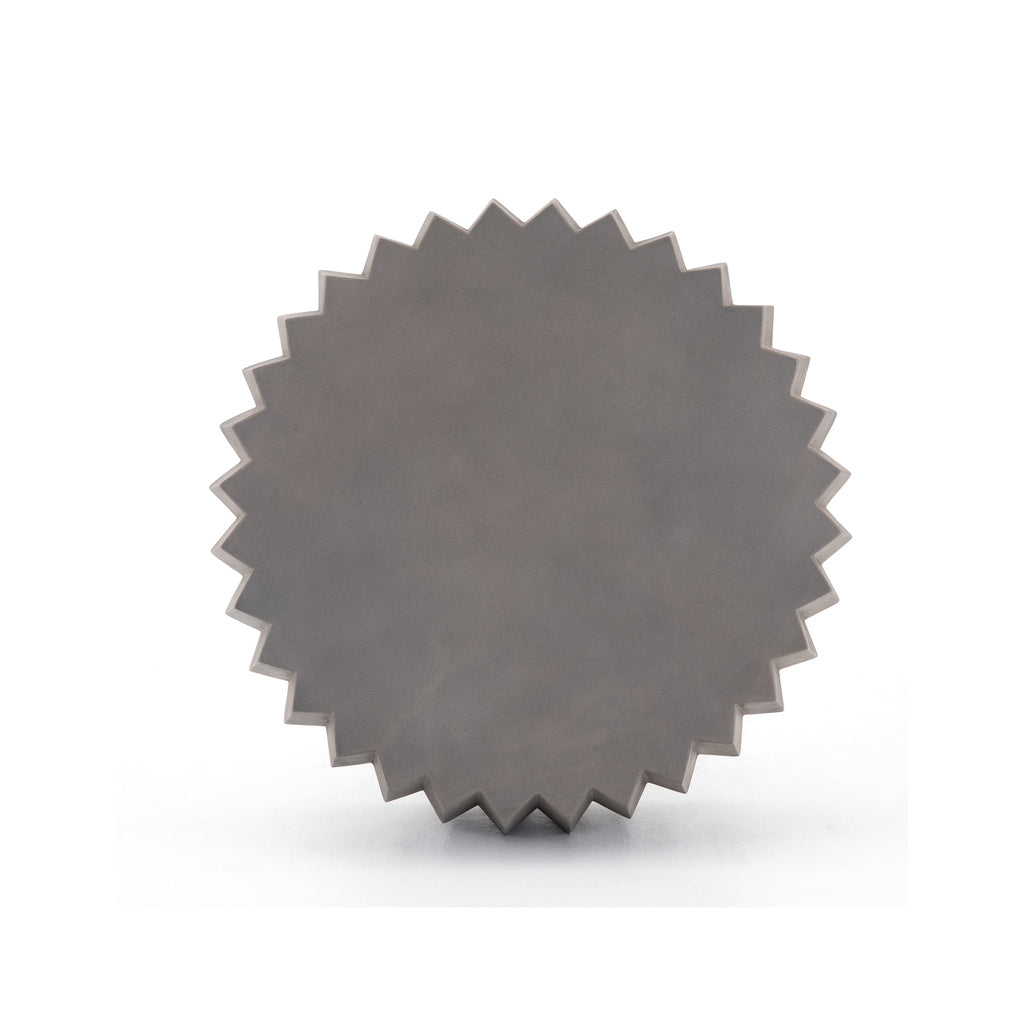 Concrete Cog Outdoor Coffee Table - Dark Grey - Sage InteriorsFHCoffee Table