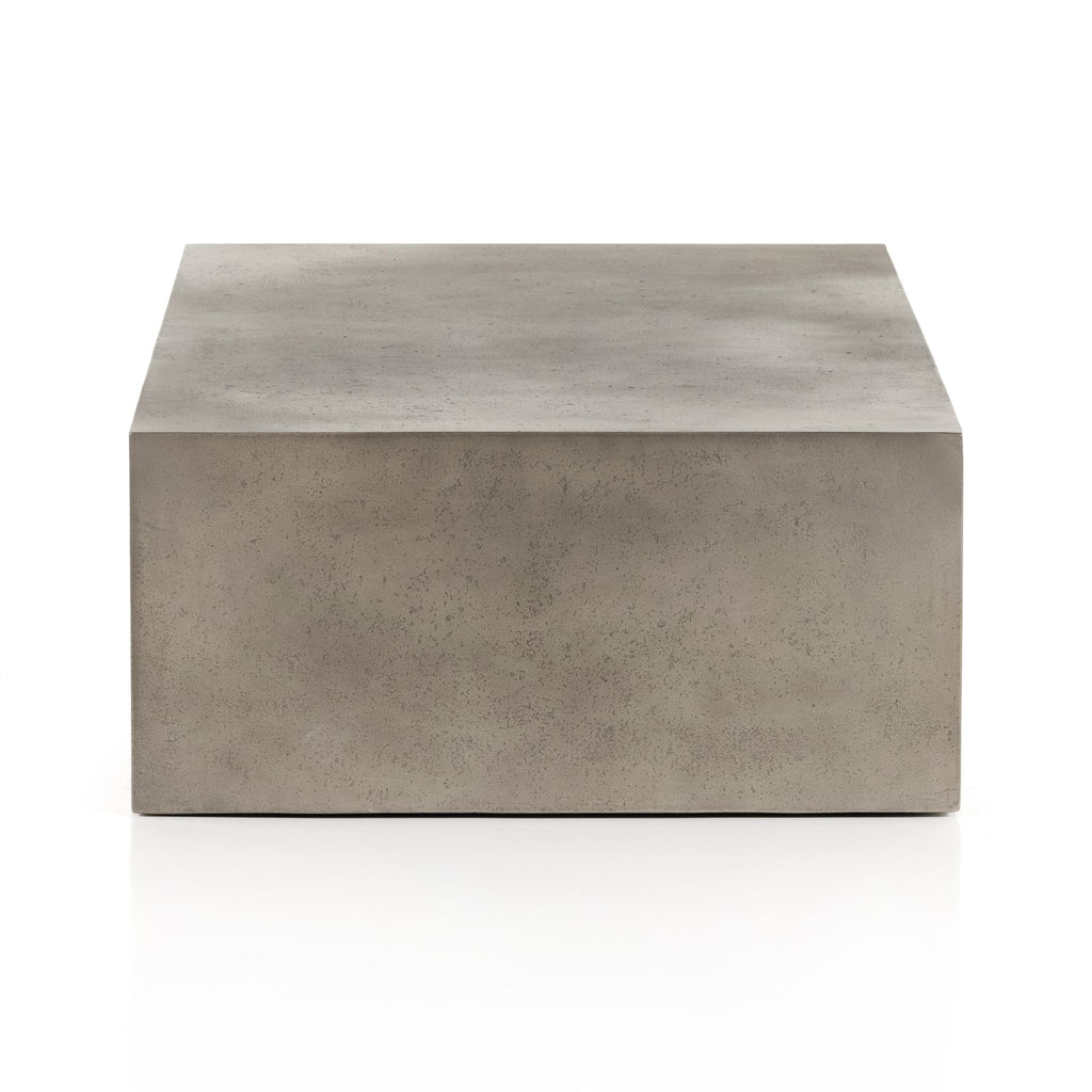 Concrete Oak Veneer Coffee Table - Sage InteriorsFHcoffee table