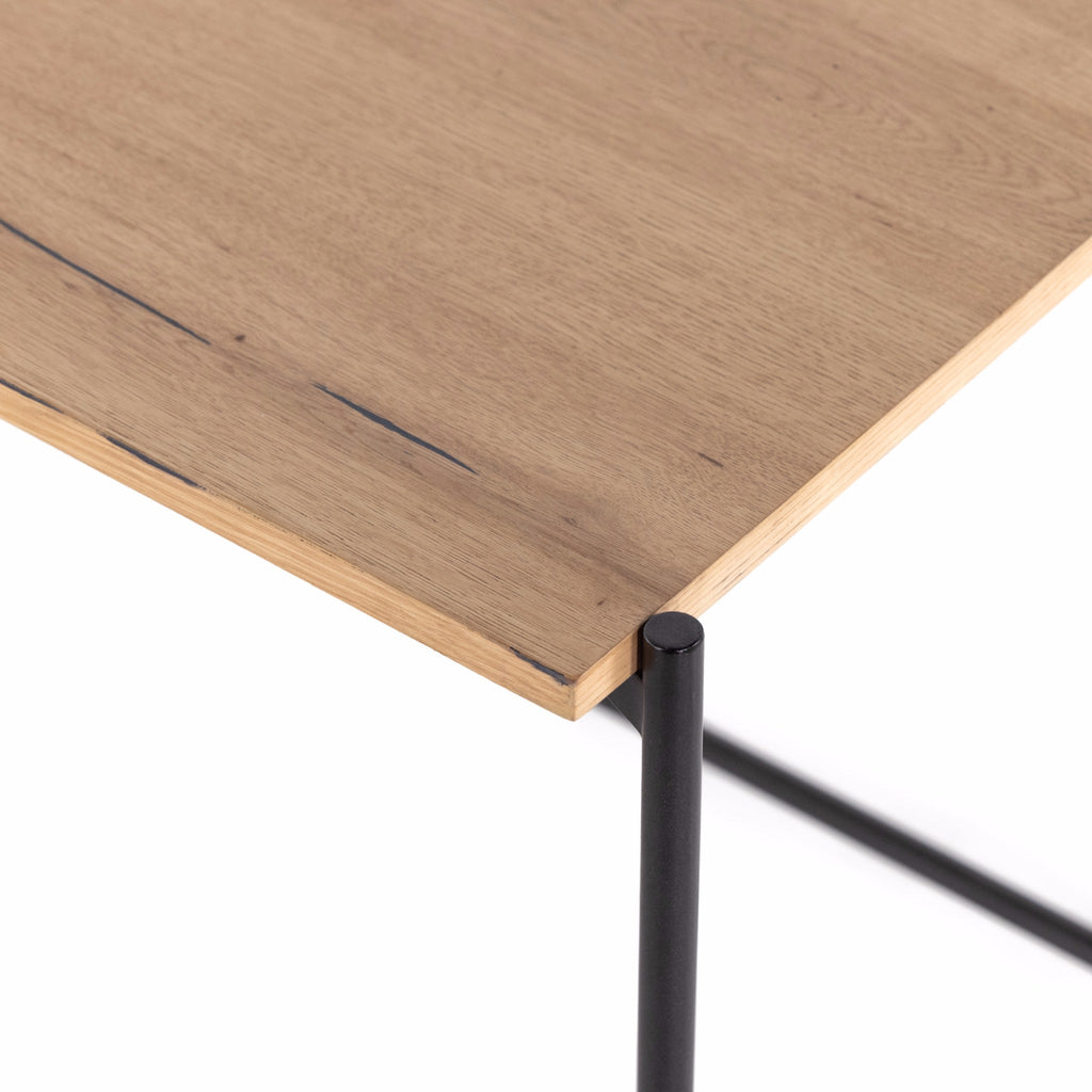 Contrast Modular Desk with Open Shelving Unit - Sage InteriorsFHDesk