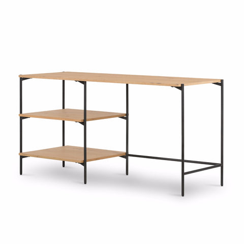 Contrast Modular Desk with Shelves - Sage InteriorsFHDesk