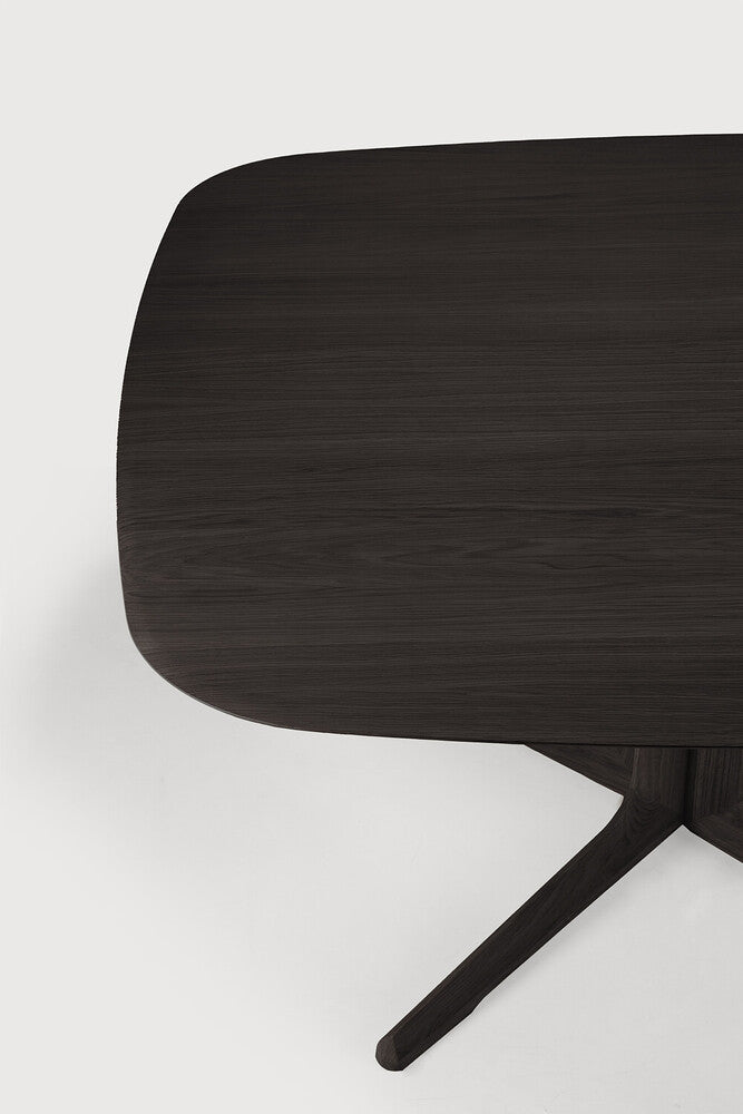 Corto Dining Table – Sculptural Central‑Pedestal Solid Oak Design - Sage InteriorsEthnicraftDining Table