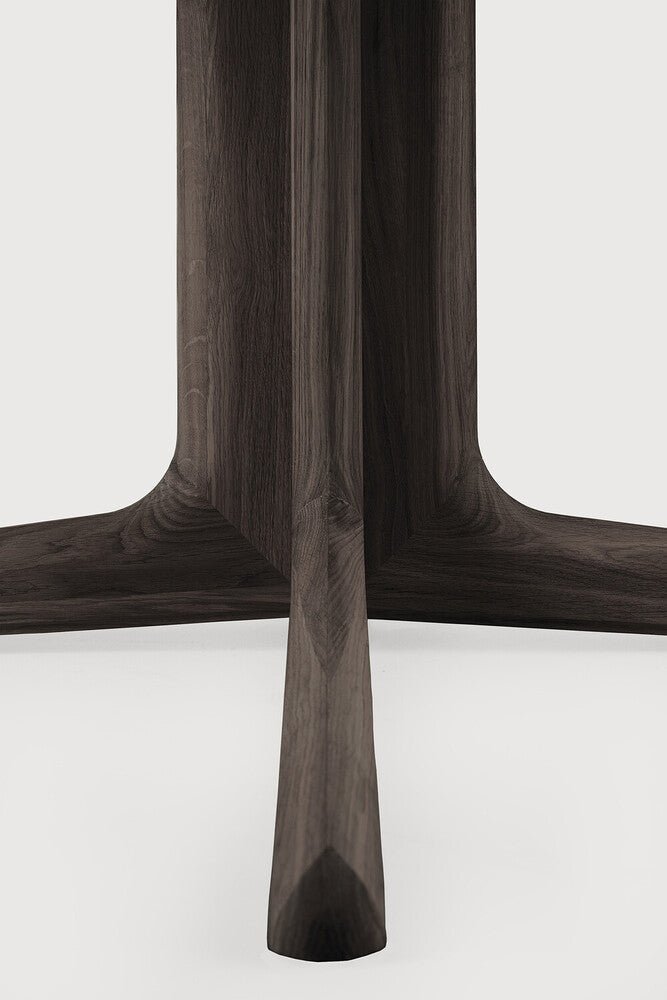 Corto Dining Table – Sculptural Central‑Pedestal Solid Oak Design - Sage InteriorsEthnicraftDining Table