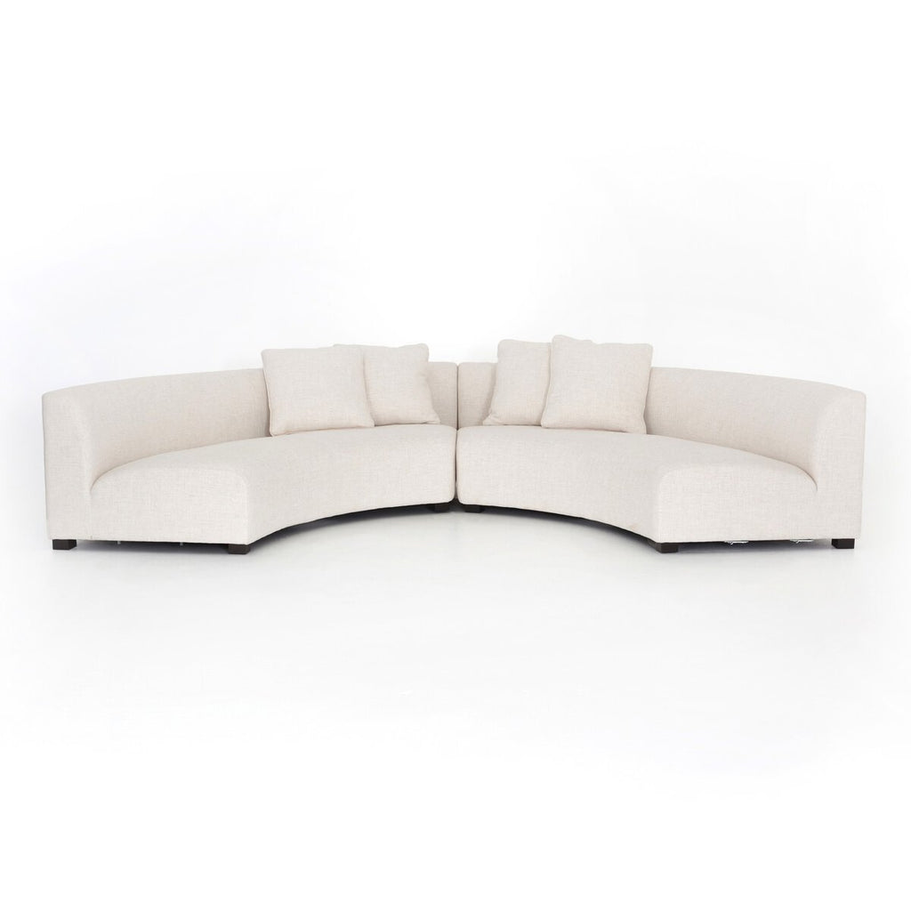 Crescent Sectional - Sage InteriorsFour HandsSofa