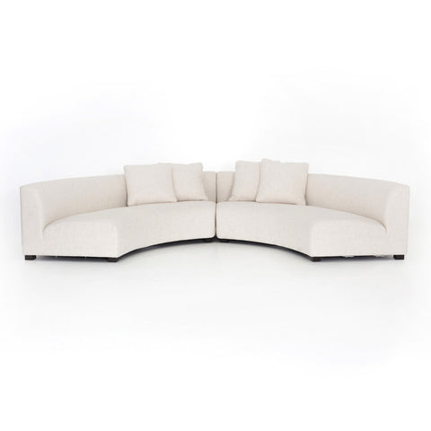Crescent Sectional - Sage InteriorsFour HandsSofa