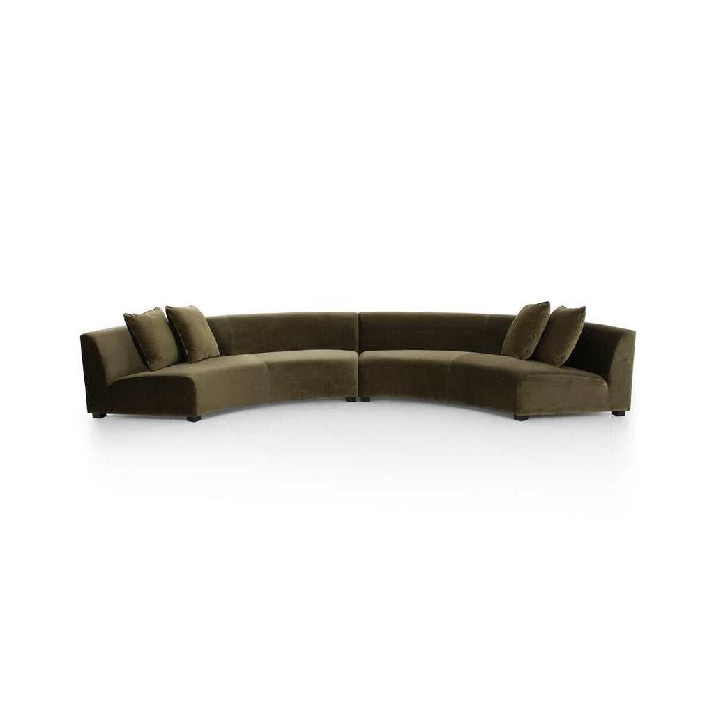 Crescent Sectional - Sage InteriorsFour HandsSofa