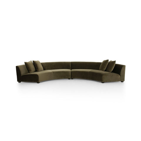 Crescent Sectional - Sage InteriorsFour HandsSofa