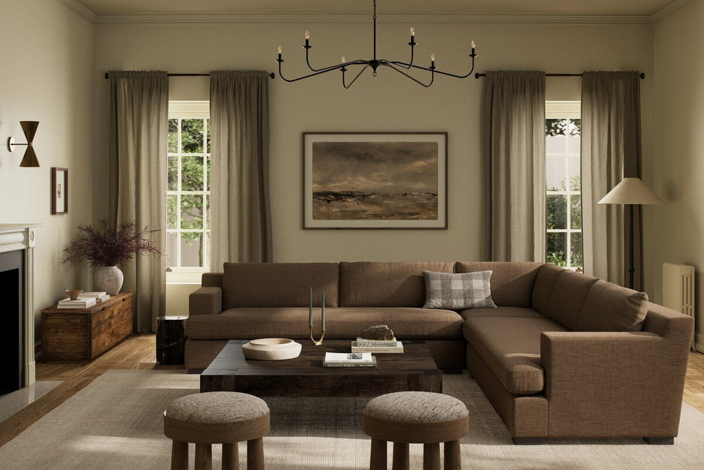 Crispin 3 Piece Sectional Sofa – Modern Comfort with Performance Fabric - Sage InteriorsFour HandsSectional Sofas