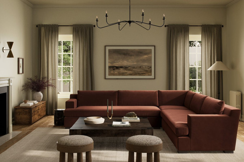 Crispin 3 Piece Sectional Sofa – Modern Comfort with Performance Fabric - Sage InteriorsFour HandsSectional Sofas