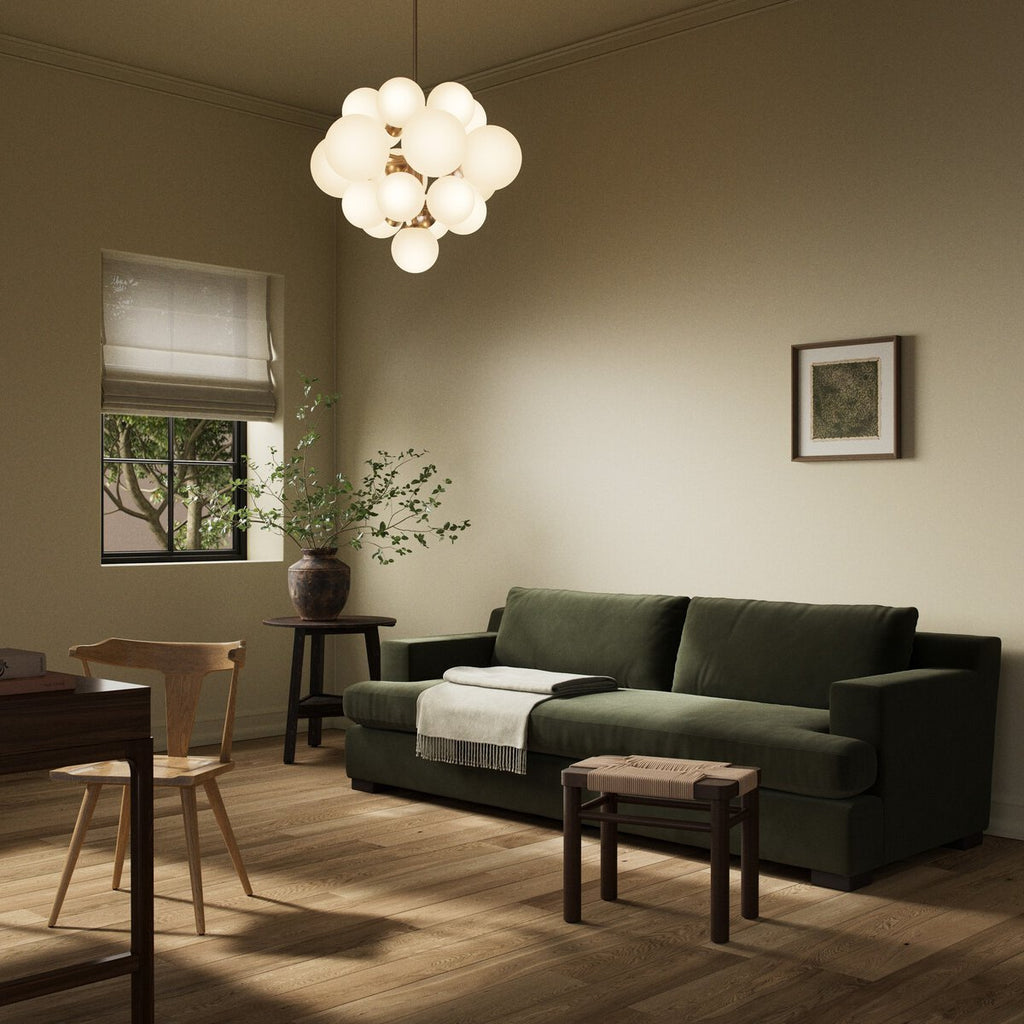 Crispin Sofa | Reversible Cushions, Plush Foam, Durable Fabric - Sage InteriorsFour HandsSofas