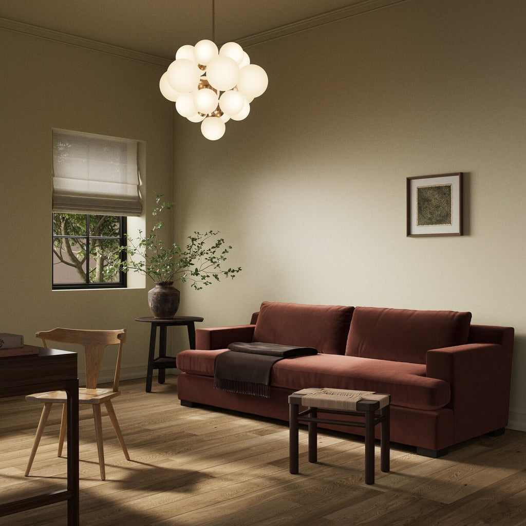 Crispin Sofa | Reversible Cushions, Plush Foam, Durable Fabric - Sage InteriorsFour HandsSofas