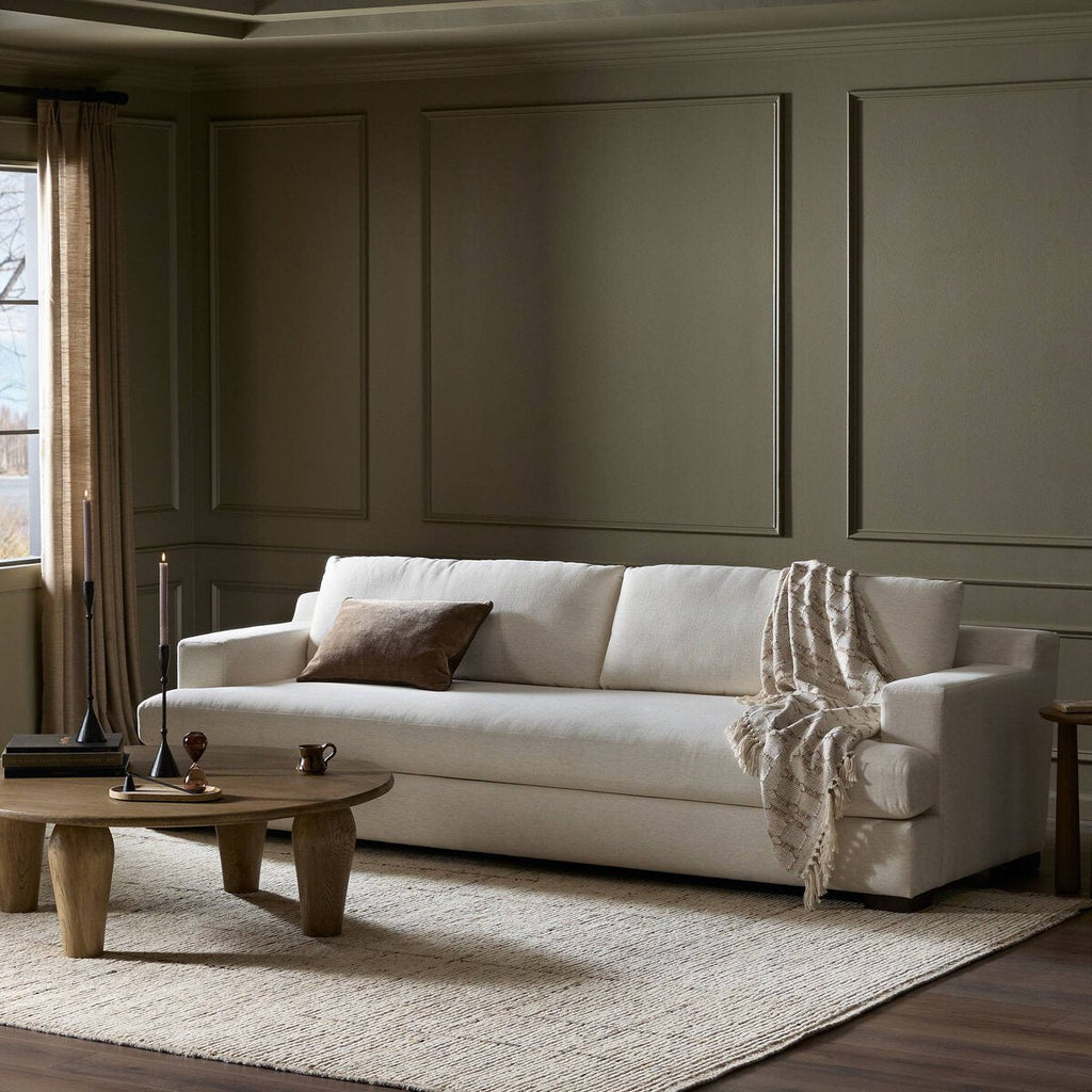 Crispin Sofa | Reversible Cushions, Plush Foam, Durable Fabric - Sage InteriorsFour HandsSofas