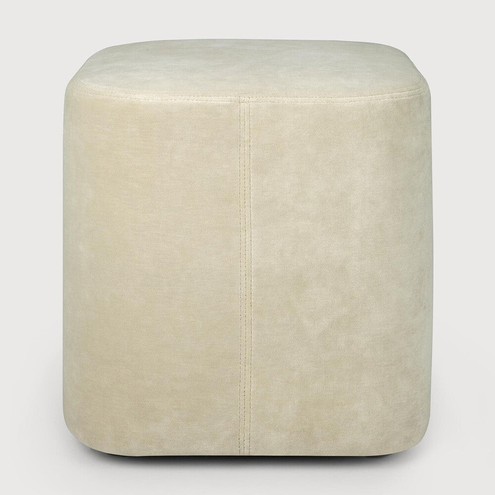 Cube Pouf – Versatile Upholstered Accent Seating by Sage Interiors - Sage InteriorsEthnicraftpouf
