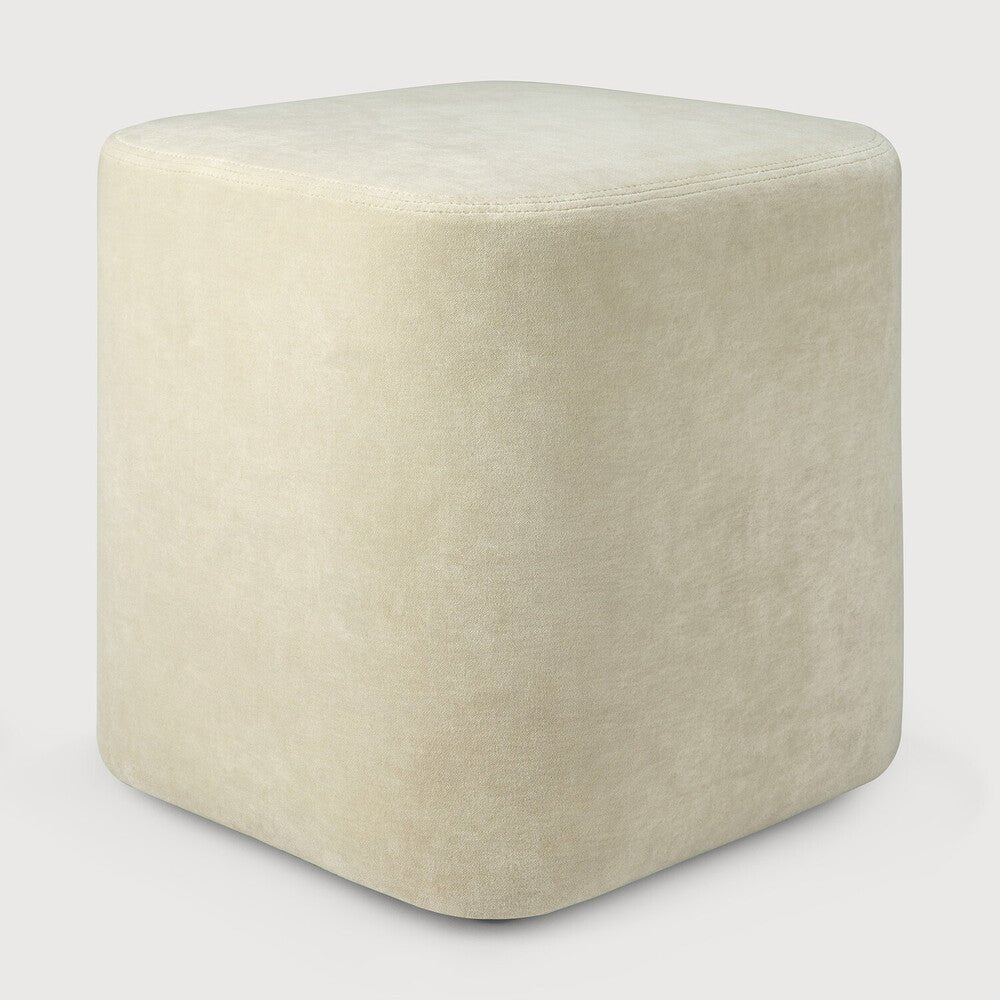 Cube Pouf – Versatile Upholstered Accent Seating by Sage Interiors - Sage InteriorsEthnicraftpouf