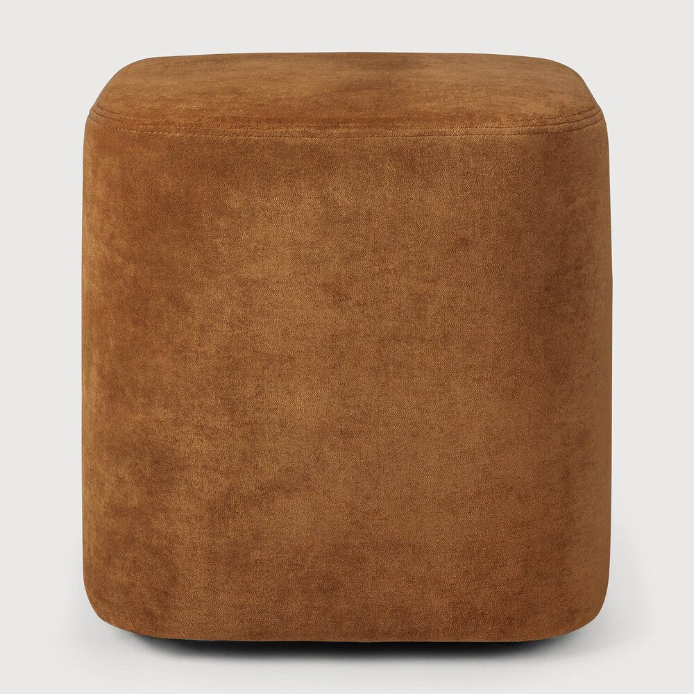 Cube Pouf – Versatile Upholstered Accent Seating by Sage Interiors - Sage InteriorsEthnicraftpouf