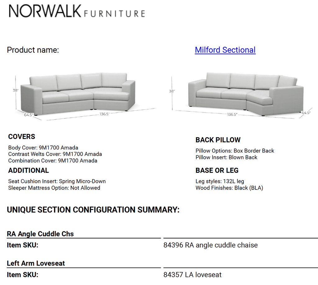 Custom Milford x 2 - Kevin Godfrey - Sage InteriorsSage Interiors