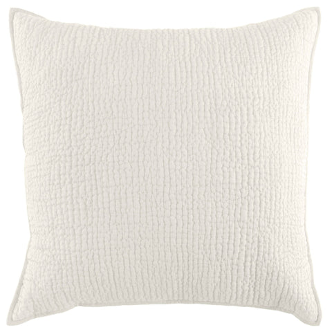 Danica White Euro Sham - Sage InteriorsSage Interiors