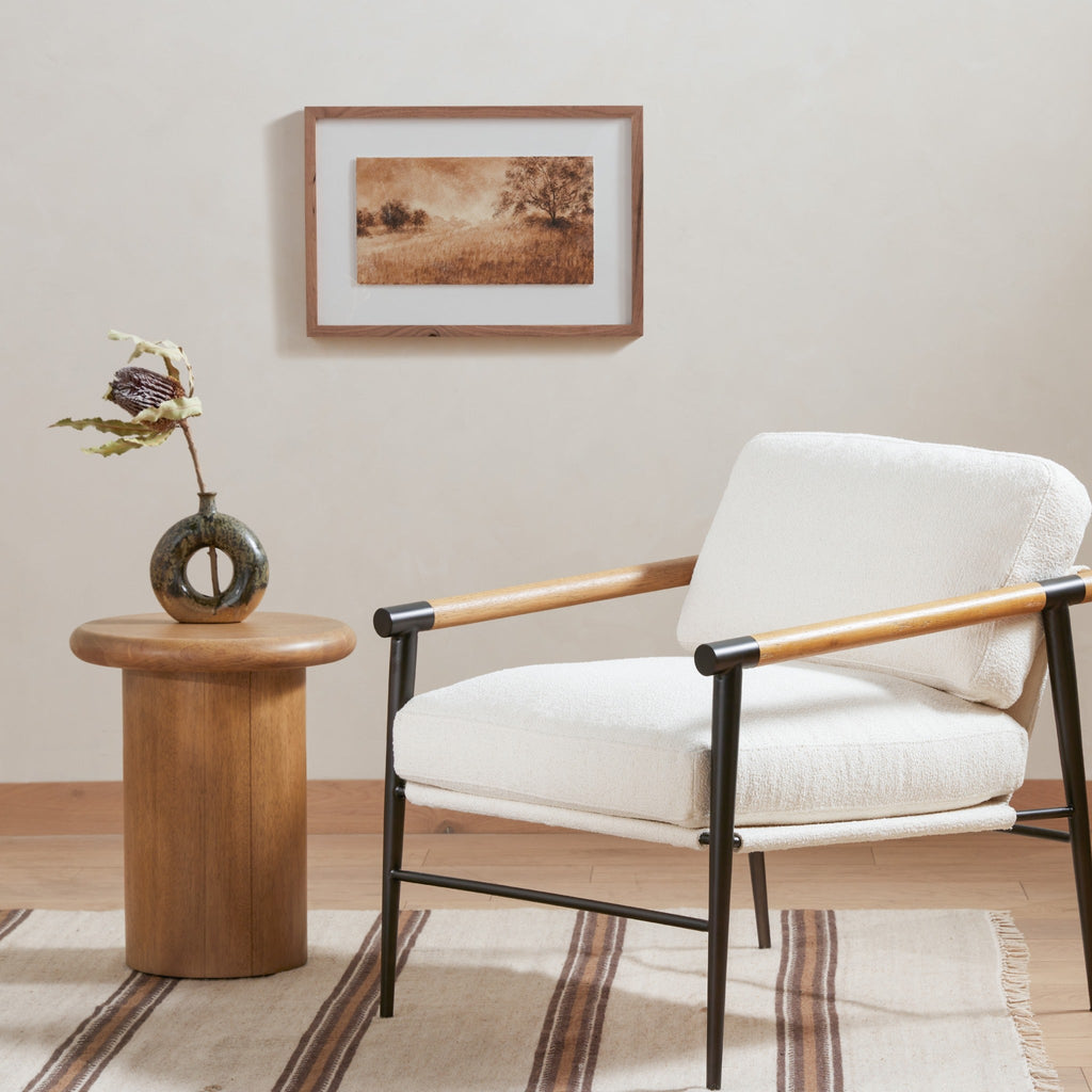 Danish Column End Table - Sage InteriorsFHEnd Table