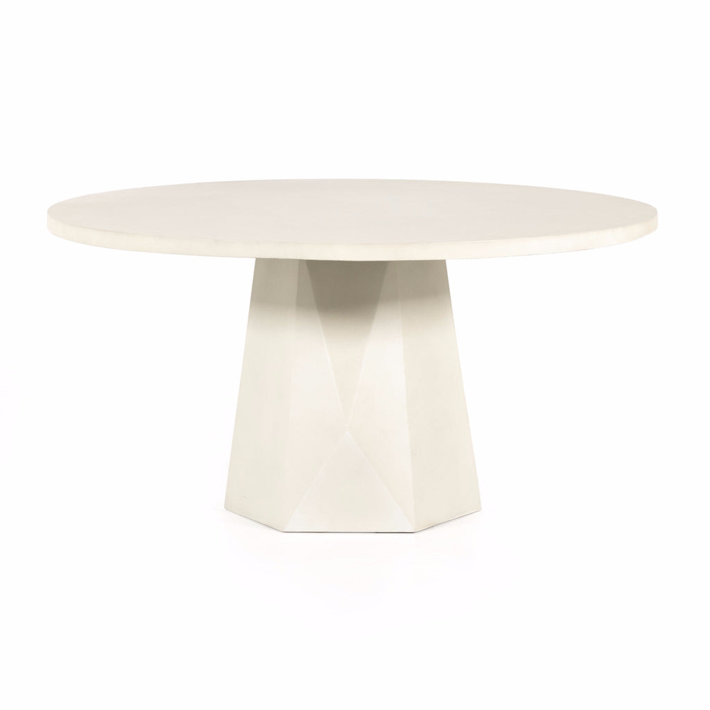 Dimensional Round Outdoor Dining Table - Sage InteriorsFHOutdoor Table