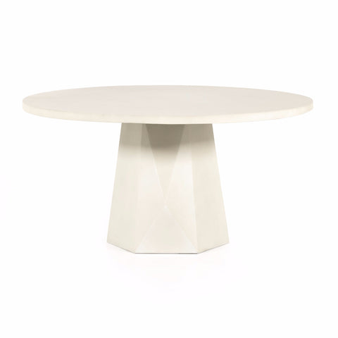 Dimensional Round Outdoor Dining Table - Sage InteriorsFHOutdoor Table