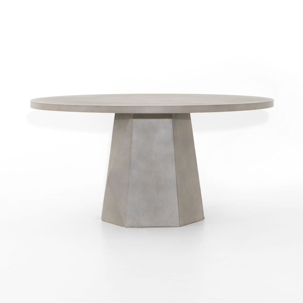 Dimensional Round Outdoor Dining Table - Sage InteriorsFHOutdoor Table