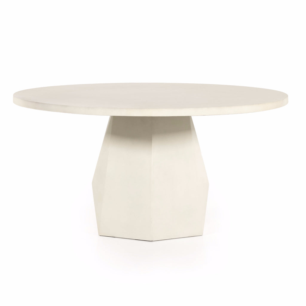 Dimensional Round Outdoor Dining Table - Sage InteriorsFHOutdoor Table