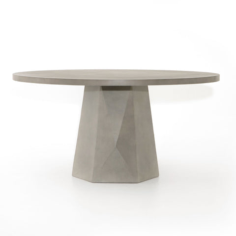 Dimensional Round Outdoor Dining Table - Sage InteriorsFHOutdoor Table