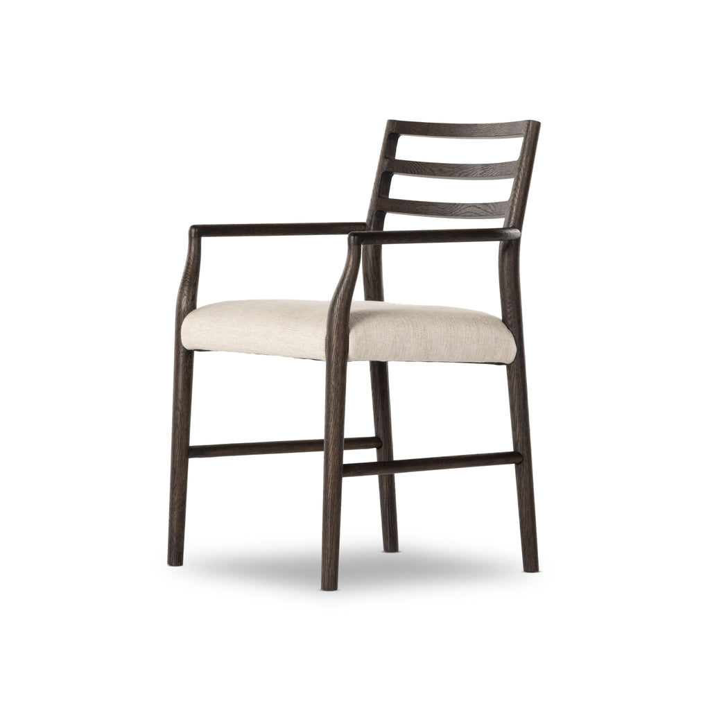 Classic Ladderback Dining Arm Chair