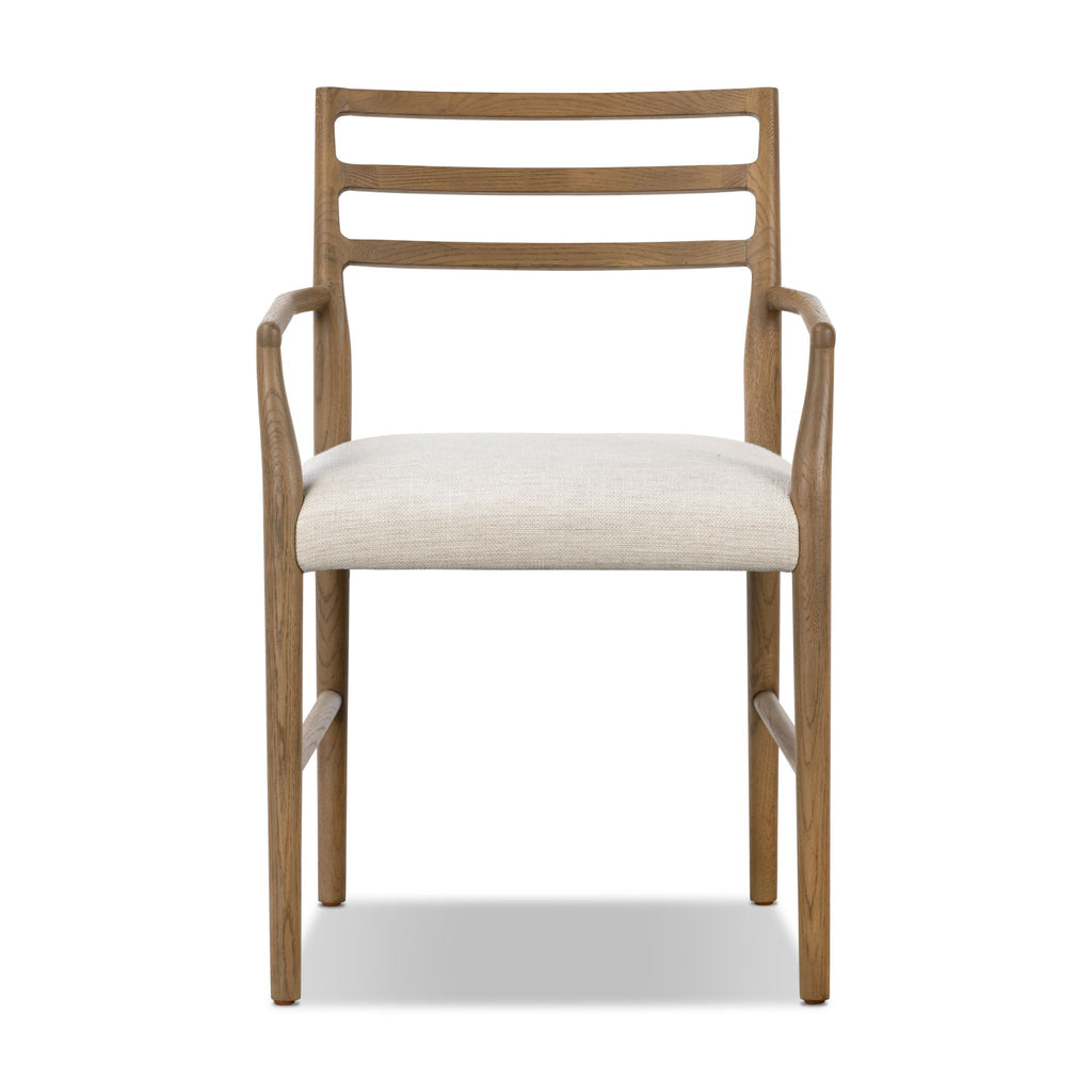 Classic Ladderback Dining Arm Chair