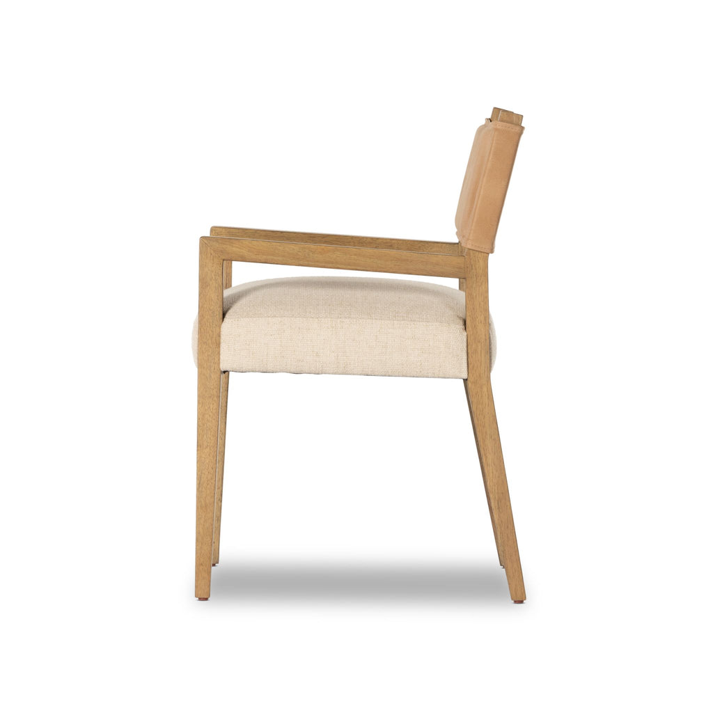 Flint Dining Arm Chair, Winchester Beige