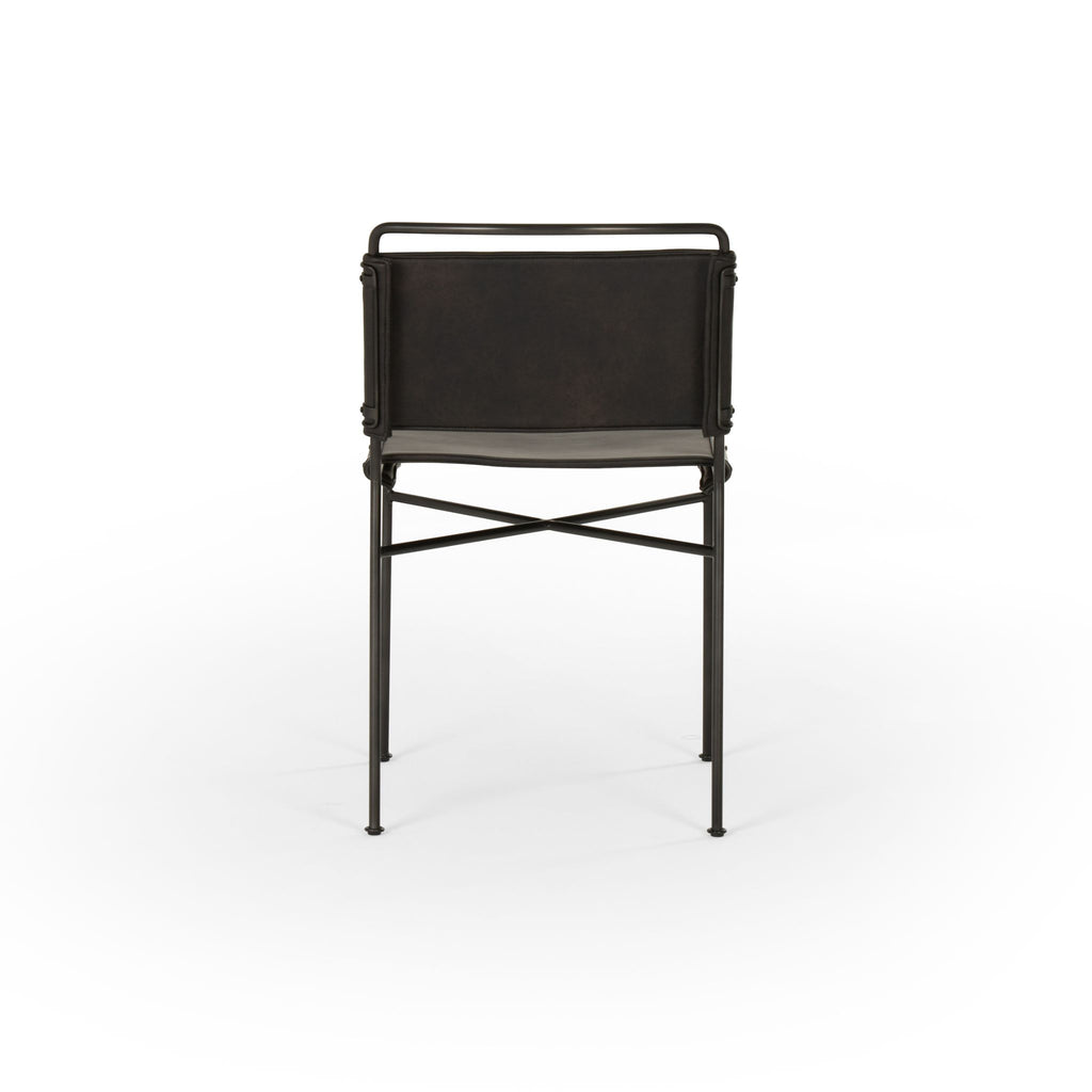 Wandering Dining Chair, Distressed Black