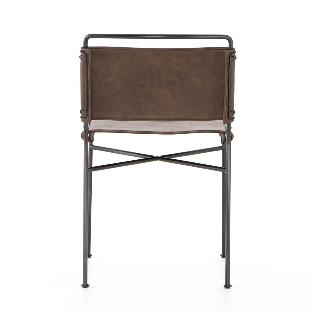 Wandering Dining Chair, Distressed Brown