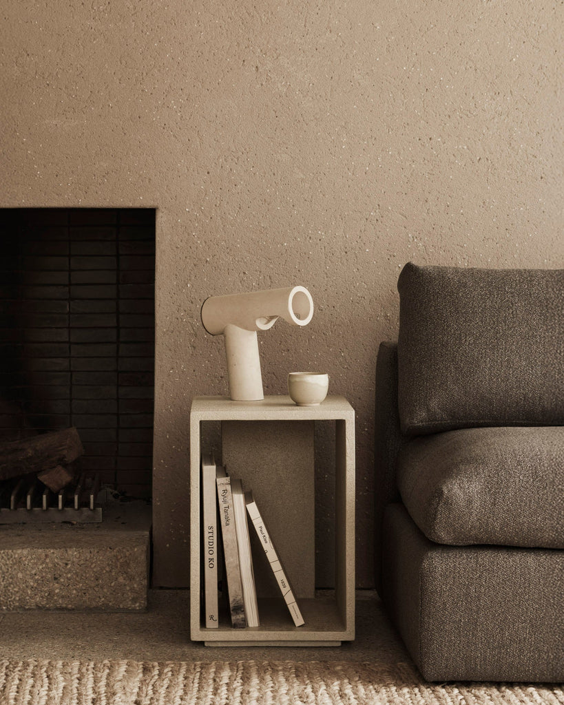 Elements Bedside Table – Sculpted Oak Nightstand by Sage Interiors - Sage InteriorsEthnicraftnight stand