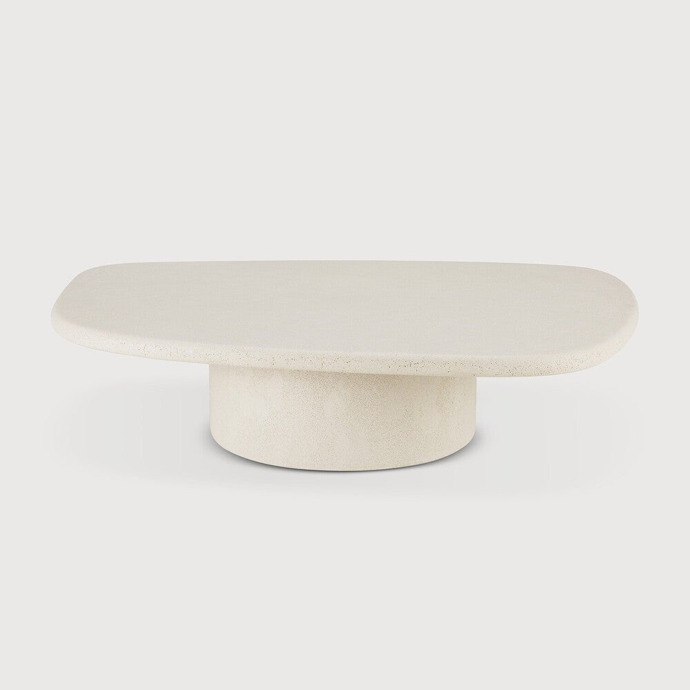Elements Coffee Table – Sculptural Pebble - Shape Microcement Design - Sage InteriorsEthnicraftDining Table