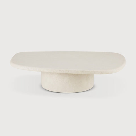 Elements Coffee Table – Sculptural Pebble - Shape Microcement Design - Sage InteriorsEthnicraftDining Table