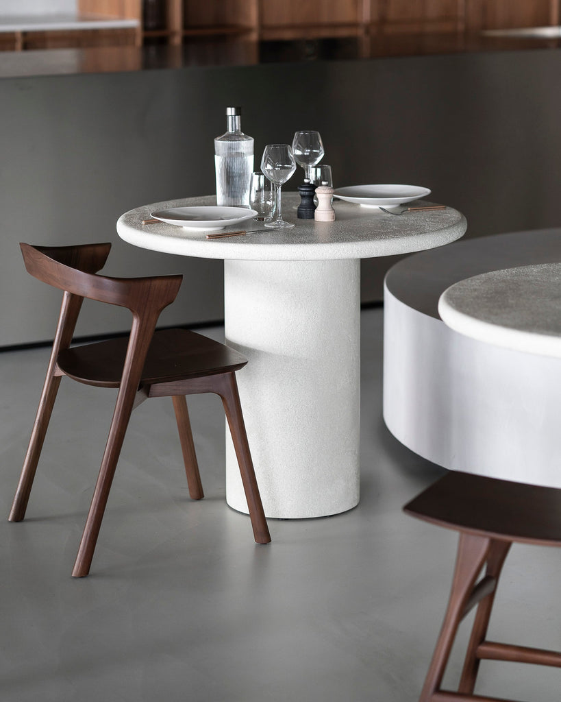 Elements Dining Table – Textured Microcement - Sage InteriorsEthnicraft
