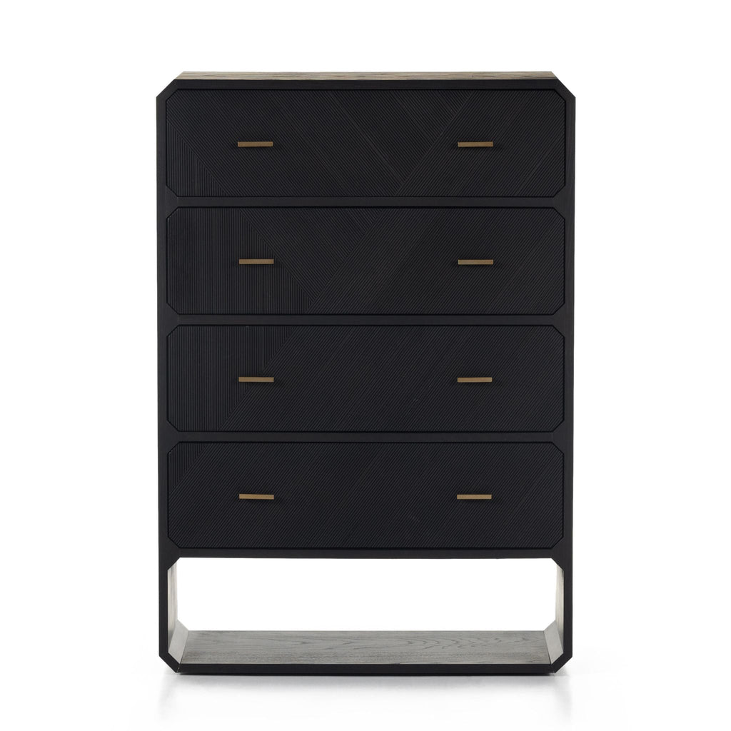 Eli Retro Four Drawer Dress - Sage InteriorsFHDresser