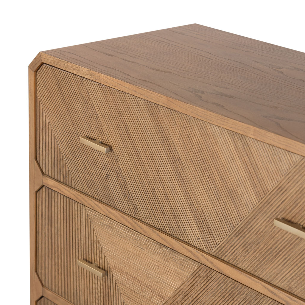 Eli Retro Four Drawer Dress - Sage InteriorsFHDresser