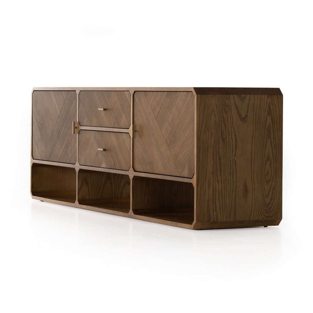 Eli Retro Media Console - Sage InteriorsFHConsole