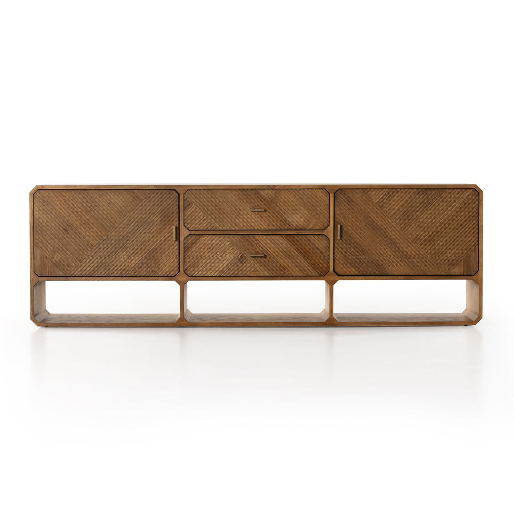 Eli Retro Media Console - Sage InteriorsFHConsole